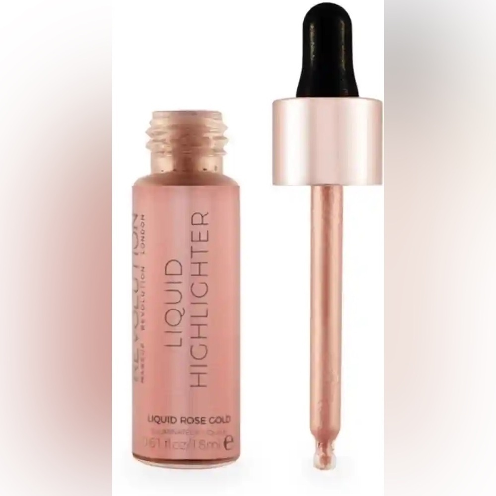❄️ Makeup Revolution | Liquid Highlighter Rose Gold